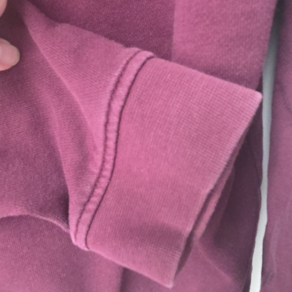 Lyle & Scott Junior Maroon Zip Hoodie Size 14/15 Years - Picture 7 of 9